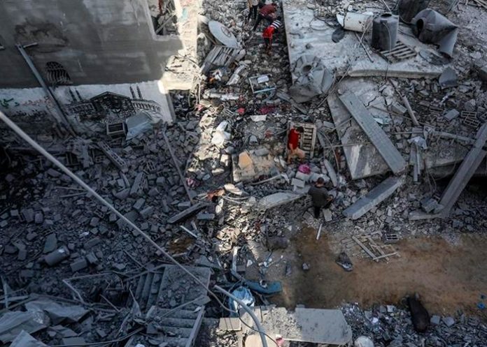 Foto: Destrucción en Gaza /cortesía