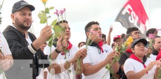 Juventud Sandinista 19 de Julio se reunieron en la Loma de Tiscapa