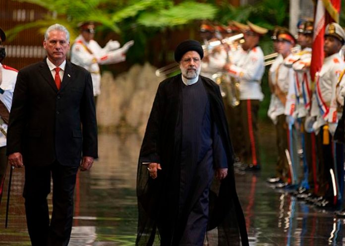 Foto: Cuba rinde homenaje a Ebrahim Raisi /cortesía