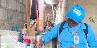 Foto: Erradicación de zancudos en Managua con abate / TN8