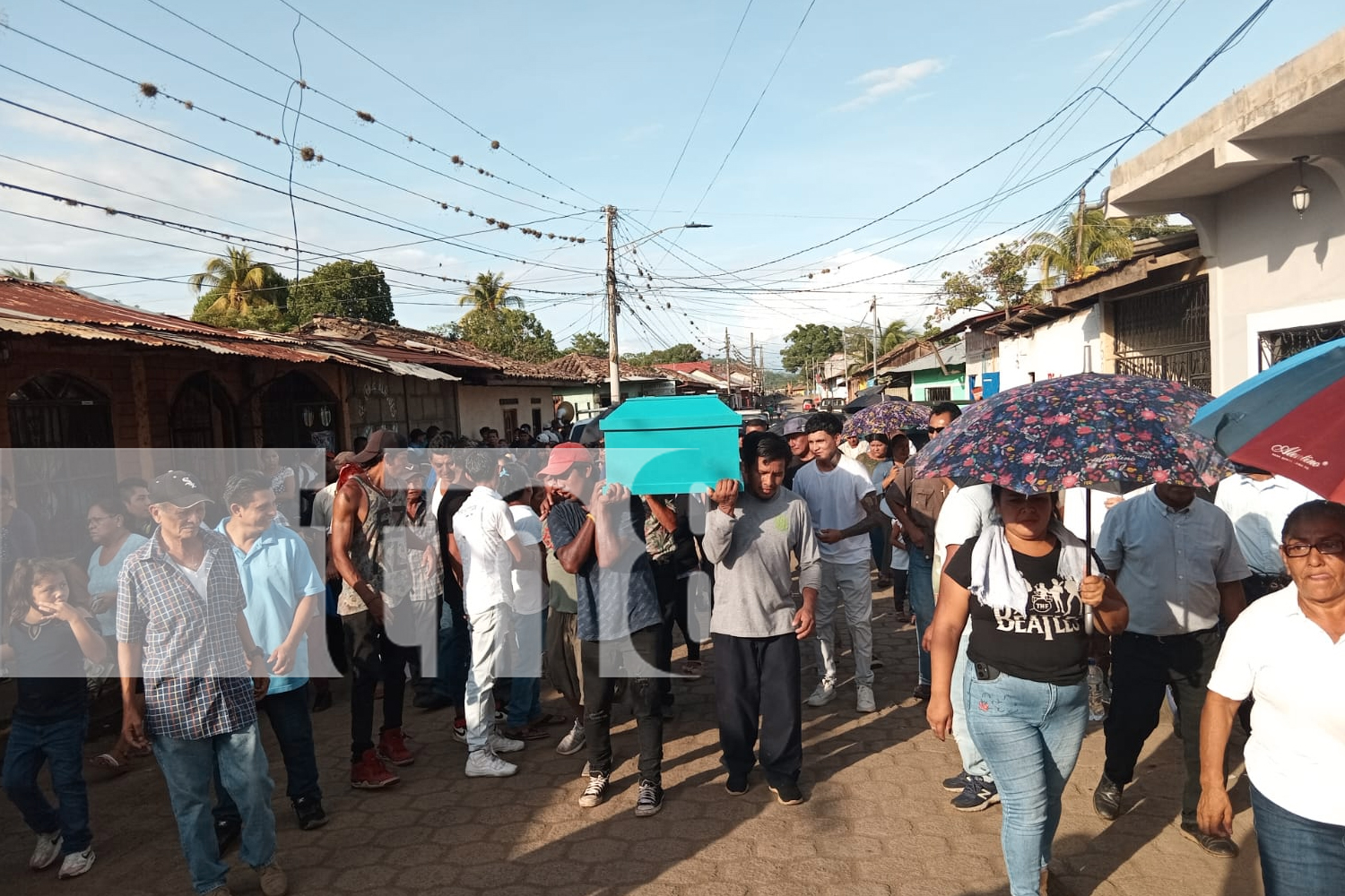 Despedida fúnebre para joven fallecido el 30 de mayo en disputa en Diriomo