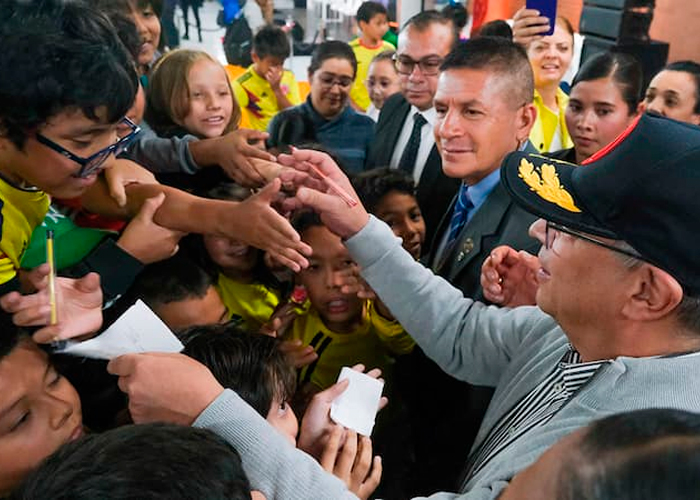 Foto: Mandatario de Colombia escucha al pueblo /cortesía 