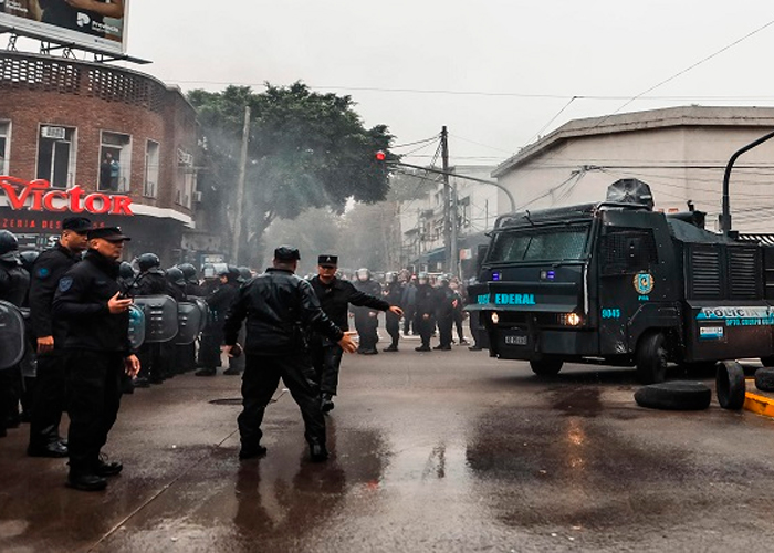 Foto: Manifestaciones en Argentina /cortesía 