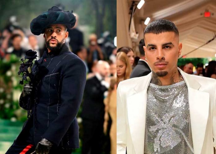 Foto: Bad Bunny y Rauw Alejandro le rinden homenaje a Puerto Rico en la Met Gala 2024 / Cortesìa