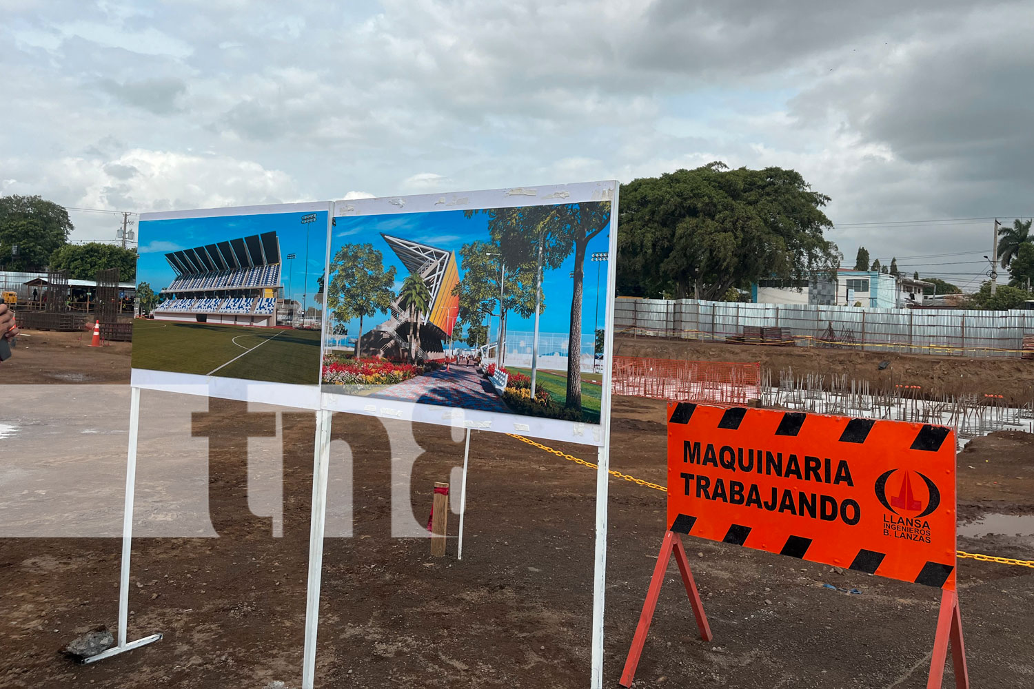 Foto: Satisfactorio avance del estadio de fútbol "Miguel Chocorrón Buitrago"/TN8