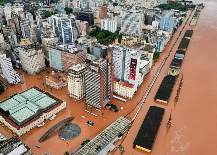 Foto: La magnitud de la tragedia en Brasil /cortesía 