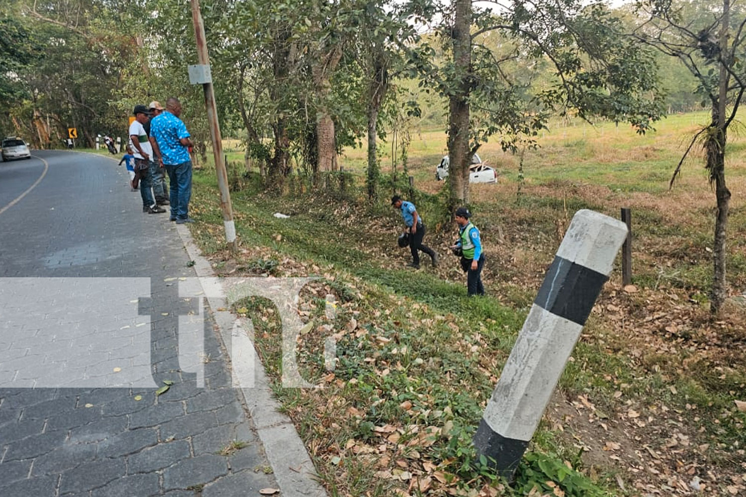 Accidente vial en Jalapa deja cuantiosos daños materiales