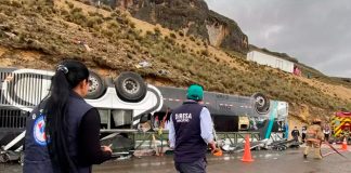 Foto: Devastador accidente en Perú /cortesía