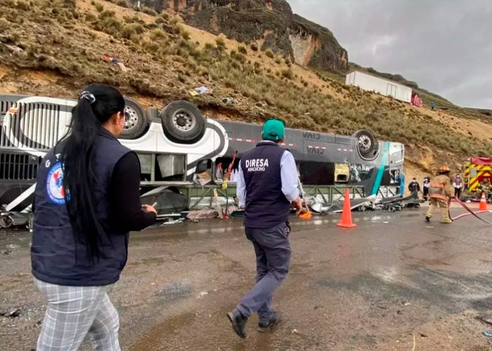 Foto: Devastador accidente en Perú /cortesía