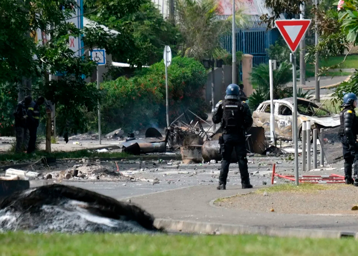 Foto: Violencia en Nueva Caledonia /cortesía