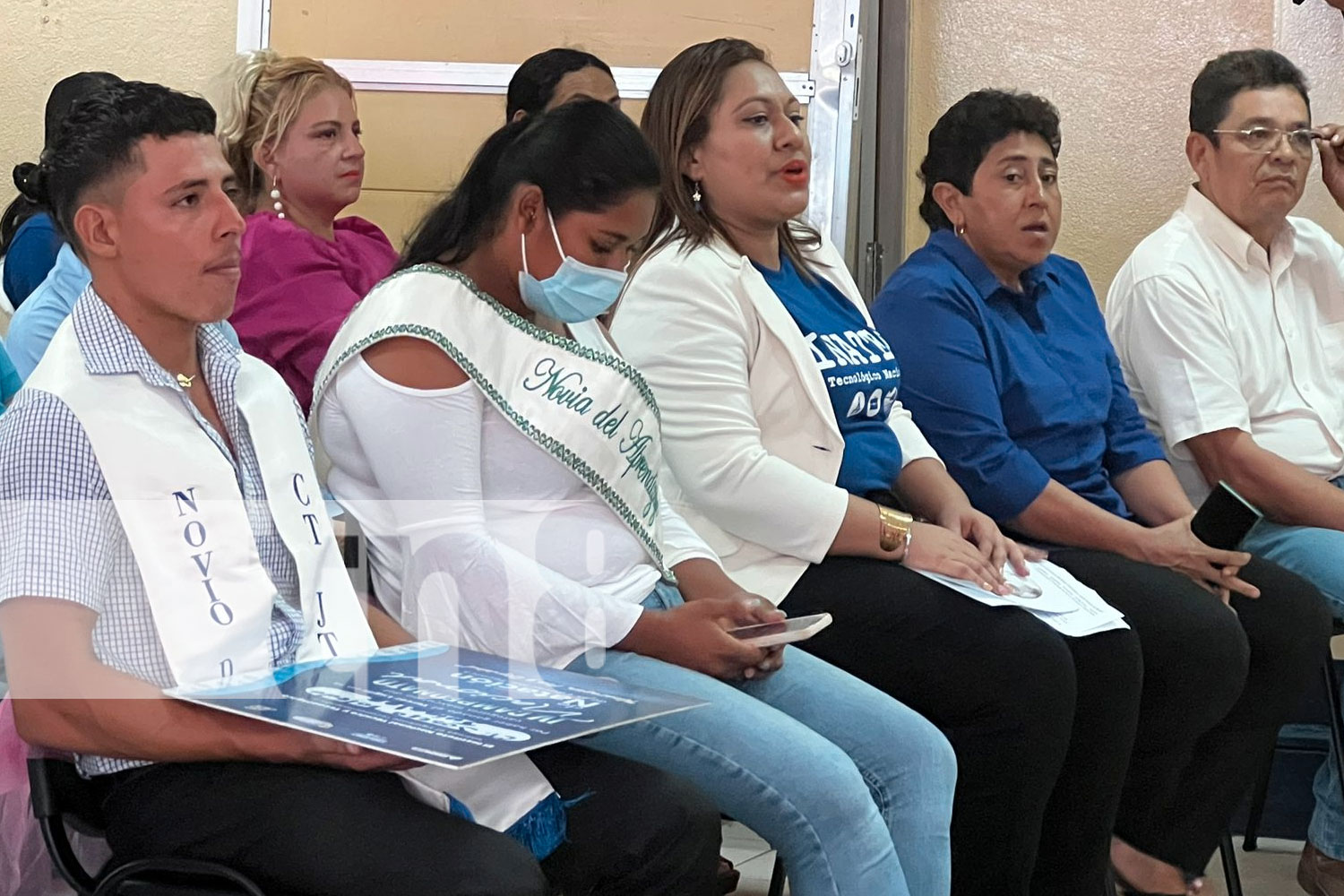 Foto: Homenaje a Josefa Toledo de Aguerrí en el 47 aniversario del Centro Tecnológico en Juigalpa/TN8