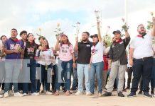 Juventud Sandinista 19 de Julio se reunieron en la Loma de Tiscapa