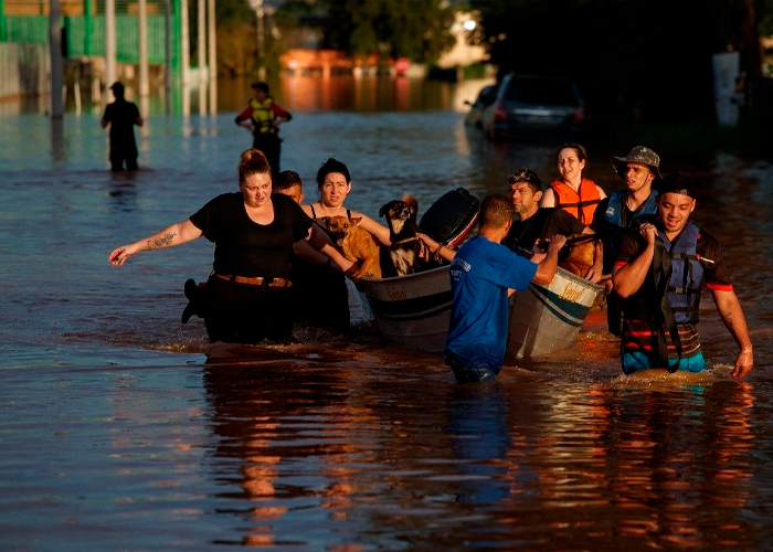 Foto: Crisis climática en Brasil /cortesía 