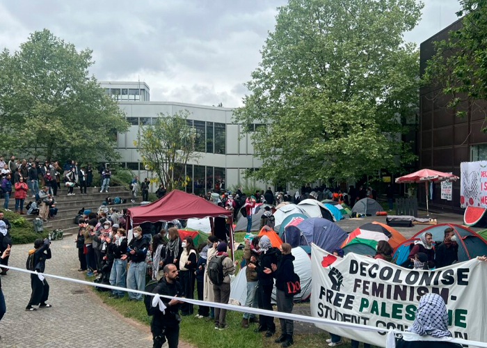 Foto: Protestas en Alemania /cortesía 