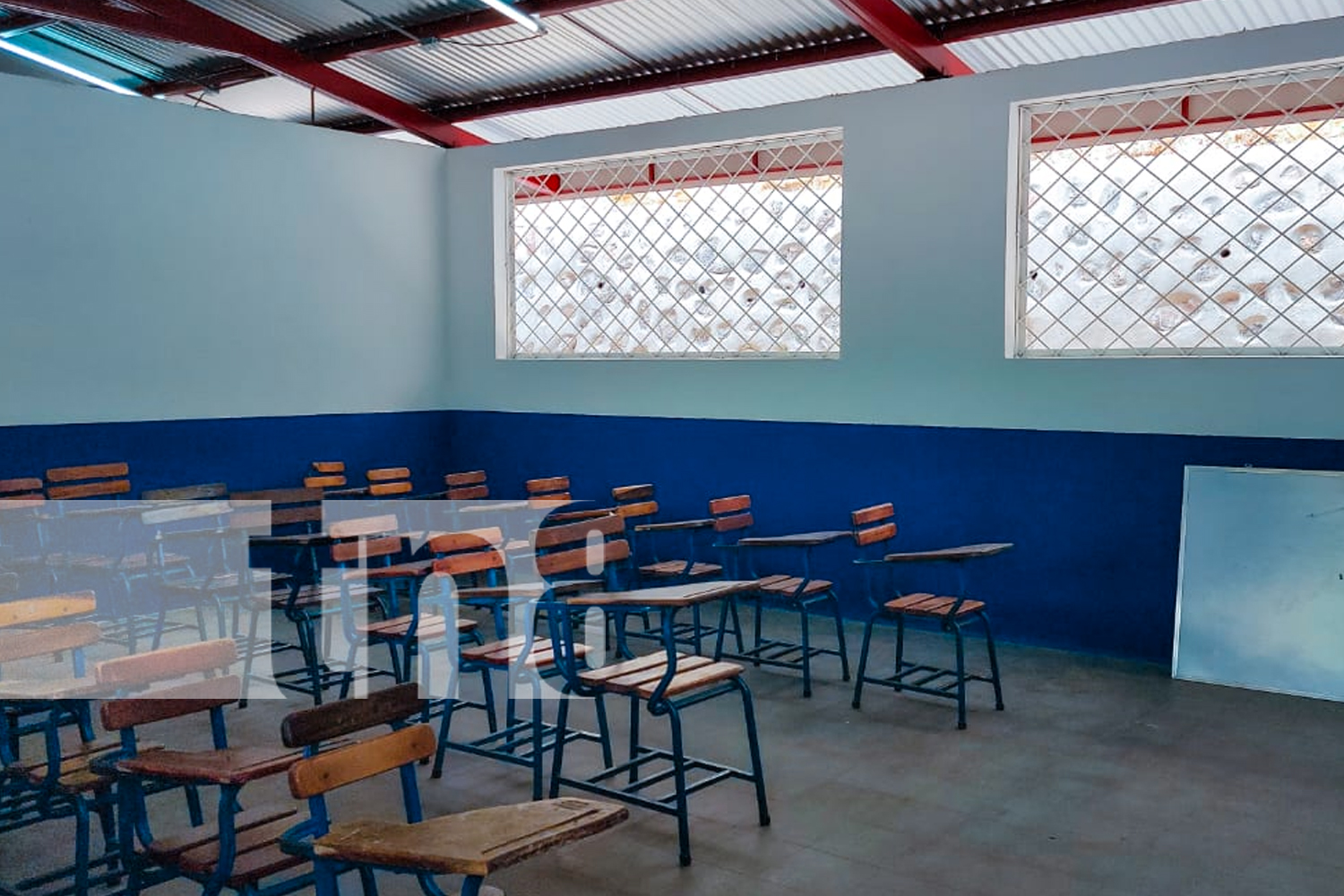 Foto: ¡Qué alegría! La escuela Pedro Joaquín Chamorro en Ocotal, Nueva Segovia, luce más bonita/TN8