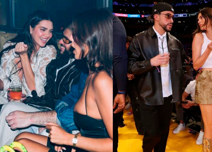 Foto: Kendall Jenner y Bad Bunny /cortesía