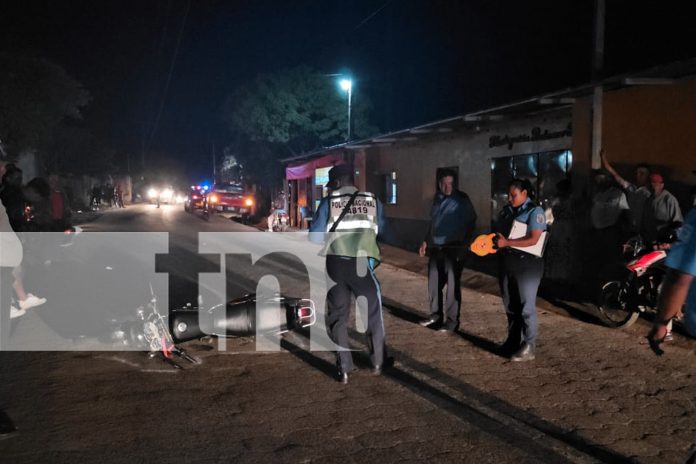 Foto: Mujer termina hospitalizada tras ser embestida por motociclista en Jalapa/TN8