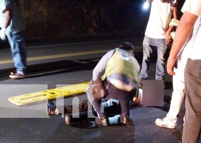 Transitaba sobre la carretera Nandaime-Jinotepe en estado de ebriedad