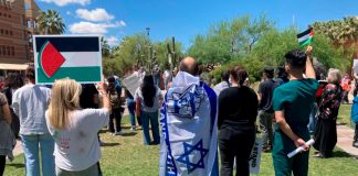 Foto: Estados Unidos reprime a universitarios /cortesía