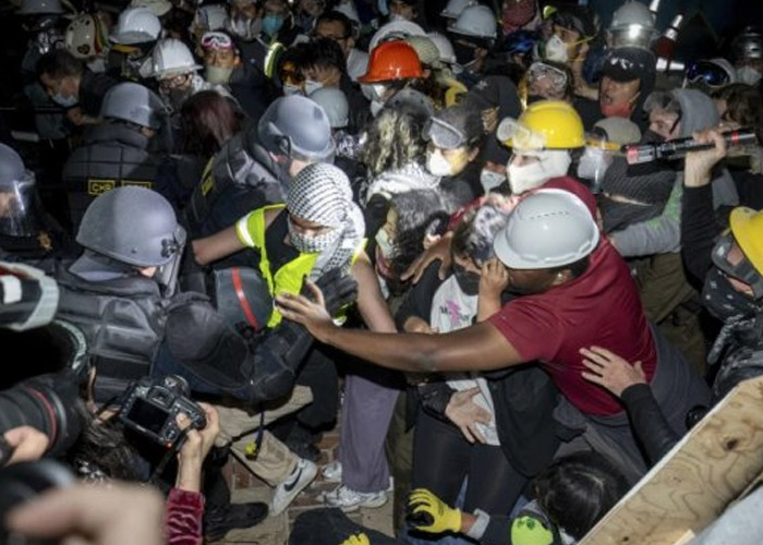 Foto:Más de 2.400 detenidos en manifestaciones antisionistas en EE.UU./Cortesía