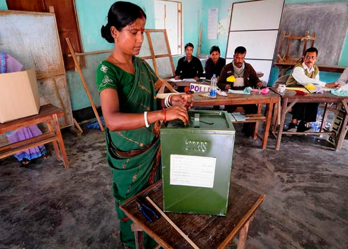 Foto: Elecciones generales en la India /cortesía 