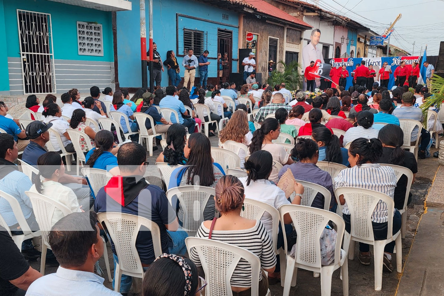 Militancia Sandinista de León rinde homenaje a Rigoberto López Pérez