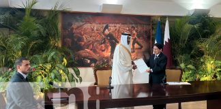 Nicaragua recibe al nuevo embajador de Qatar quien presentó copias de estilo