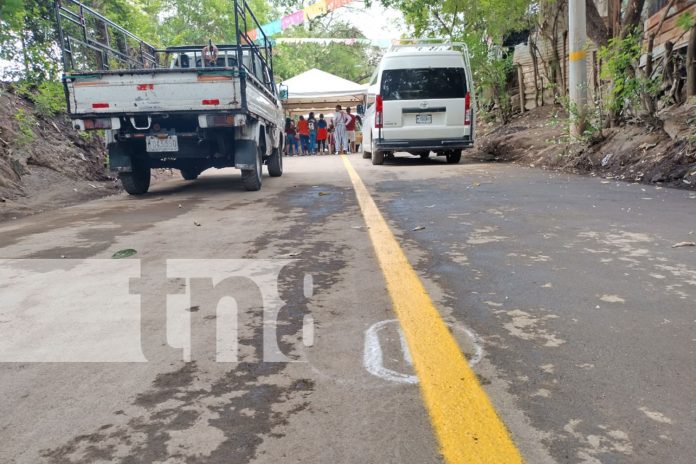 Foto:Las Viudas del Distrito I de Managua ya no están de luto, porque tienen calles nuevas/TN8