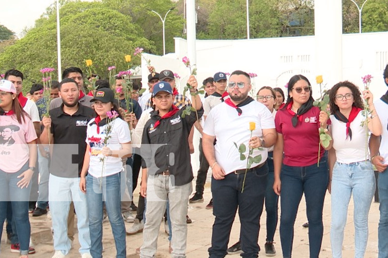 Juventud Sandinista 19 de Julio se reunieron en la Loma de Tiscapa