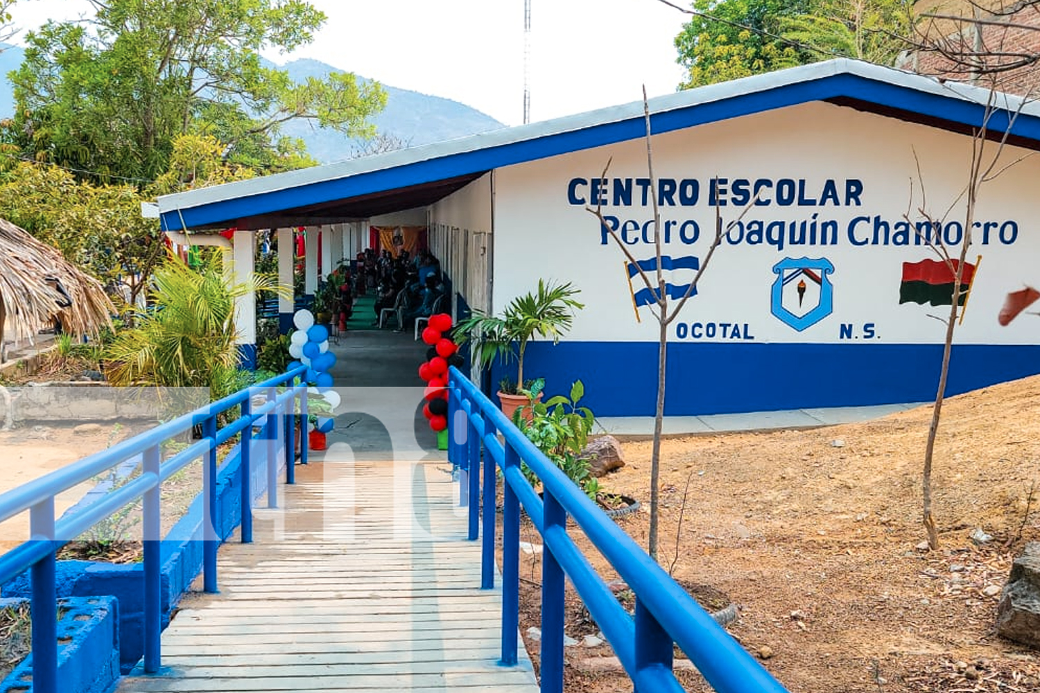 Foto: ¡Qué alegría! La escuela Pedro Joaquín Chamorro en Ocotal, Nueva Segovia, luce más bonita/TN8