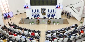 Foto: Sesión parlamentaria sobre las relaciones estrechas entre Nicaragua y Angola