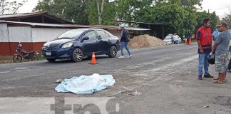 Foto: Mortal accidente de tránsito en Niquinohomo, Masaya / TN8