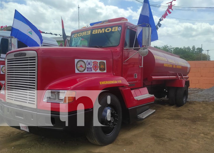 Foto: Nueva estación de bomberos en Managua / TN8