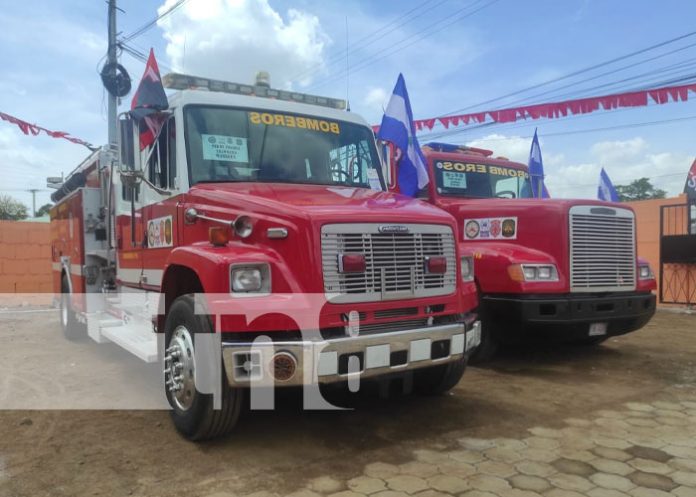 Foto: Nueva estación de bomberos en Managua / TN8