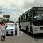 Foto: Cuido de nuevos buses en Managua / TN8