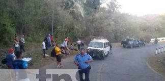 Foto: Aparatoso accidente de tránsito en Carazo / TN8