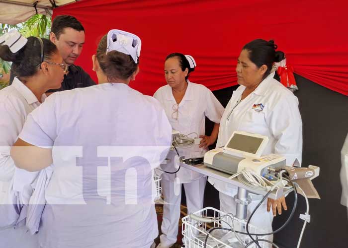 Foto: Donación de equipos a hospitales de Nicaragua / TN8