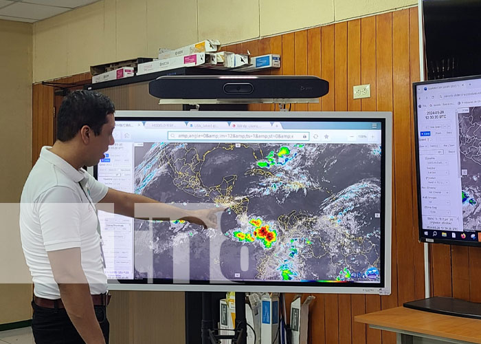 Foto: Reporte climático del INETER Nicaragua / TN8