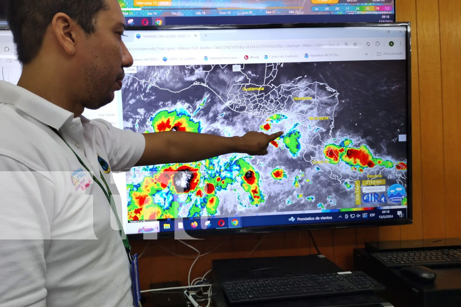 Foto: Pronóstico del clima en Nicaragua / TN8