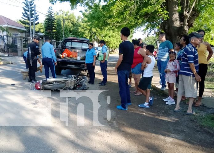 Foto: Accidente de tránsito en Popoyuapa, Rivas / TN8