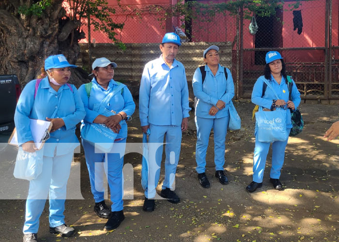 Foto: Brigadistas del MINSA en Managua / TN8