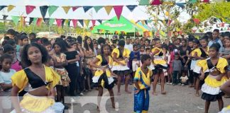 Foto: Celebración del Palo de Mayo desde Bilwi / TN8