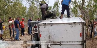 Foto: Aparatoso accidente de tránsito con un camión en la Carretera a Malacatoya / TN8