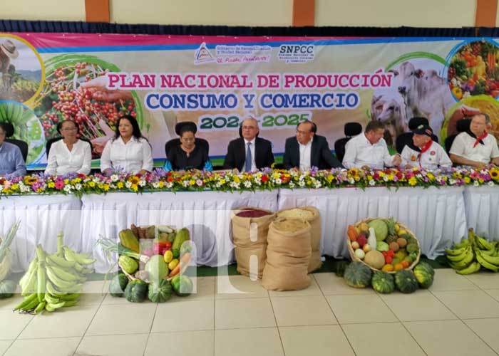 Foto: Presentación del Plan de Producción, Consumo y Comercio 2024 en Nicaragua / TN8