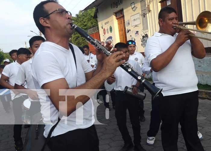 Foto: Concurso de bandas rítmicas en Ometepe / TN8