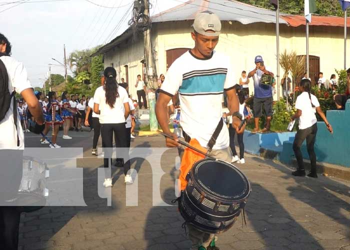 Foto: Concurso de bandas rítmicas en Ometepe / TN8