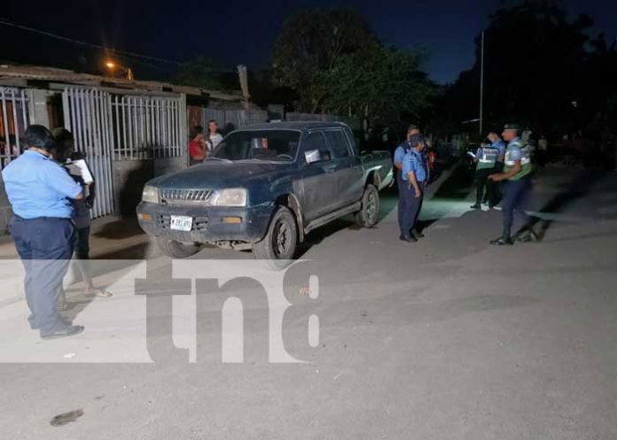 Foto: Investigan crimen en el barrio Anexo a La Primavera, Managua / TN8
