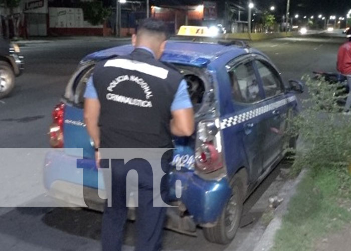 Foto: Mortal accidente de tránsito en Managua / TN8