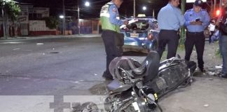 Foto: Mortal accidente de tránsito en Managua / TN8