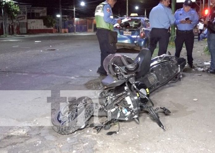 Foto: Mortal accidente de tránsito en Managua / TN8